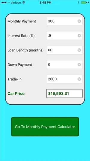 Auto Loan Calculator.!.截图1