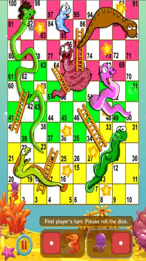 蛇和梯子英雄水族馆免费游戏截图2