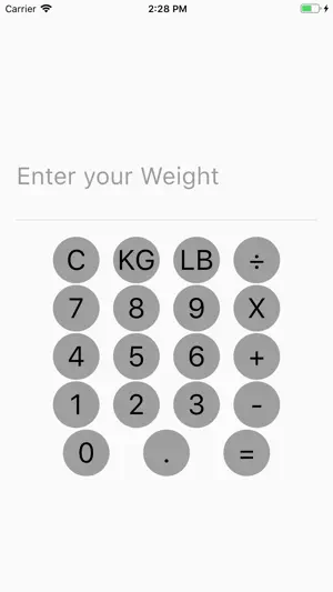 Bradley Weight Calculator截图1