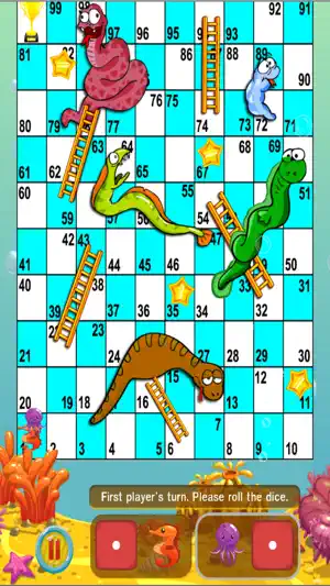 蛇和梯子英雄水族馆免费游戏截图3