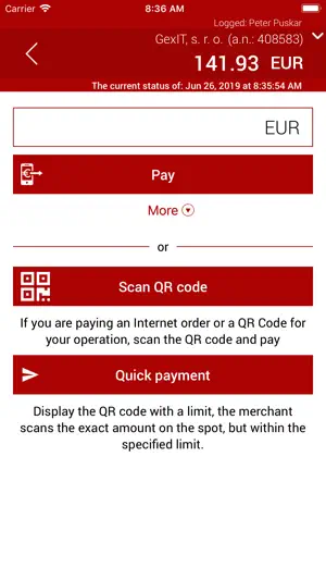 Gexpay - Digital mobile wallet截图2