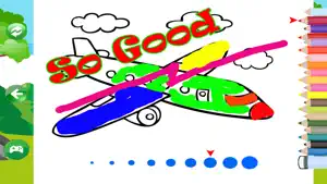 飞机游戏的快乐着色截图3