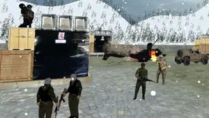 武装直升机狙击手射击游戏：炮艇战截图2