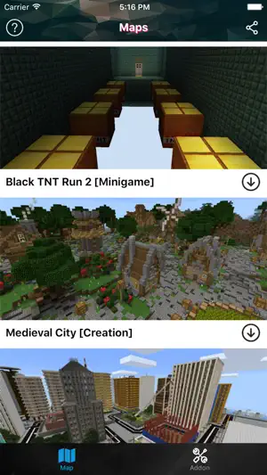 游戏地图&插件 for 我的世界（Minecraft PE）截图1