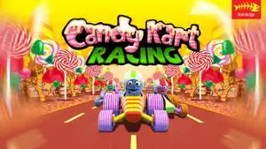 Candy Kart Racing 3D Lite - Speed Past the Opposition Edition!截图1