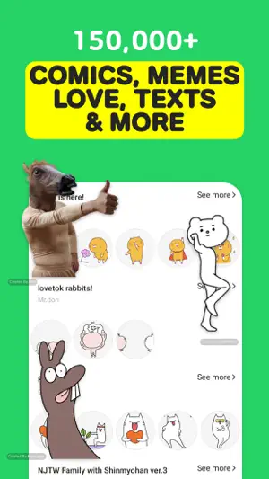 GIF Stickers for Whatsapp Chat截图3