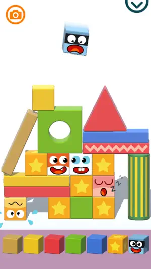 Pango KABOOM! 3-6岁儿童的方块堆叠和破坏游戏截图5