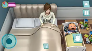 怀孕的母亲游戏：婴儿模拟人生截图3